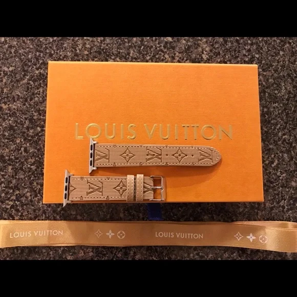 Authentic Louis Vuitton Leather Watch Band ✨❤️😍 - Picture 1 of 16